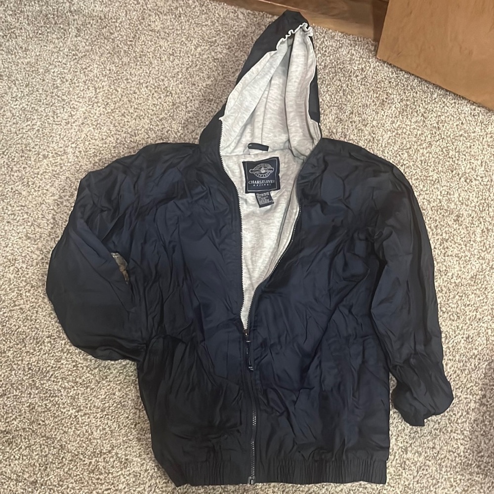 Charles River zippered Youth XL 18/20 zippered sweatshirt lined jacket.